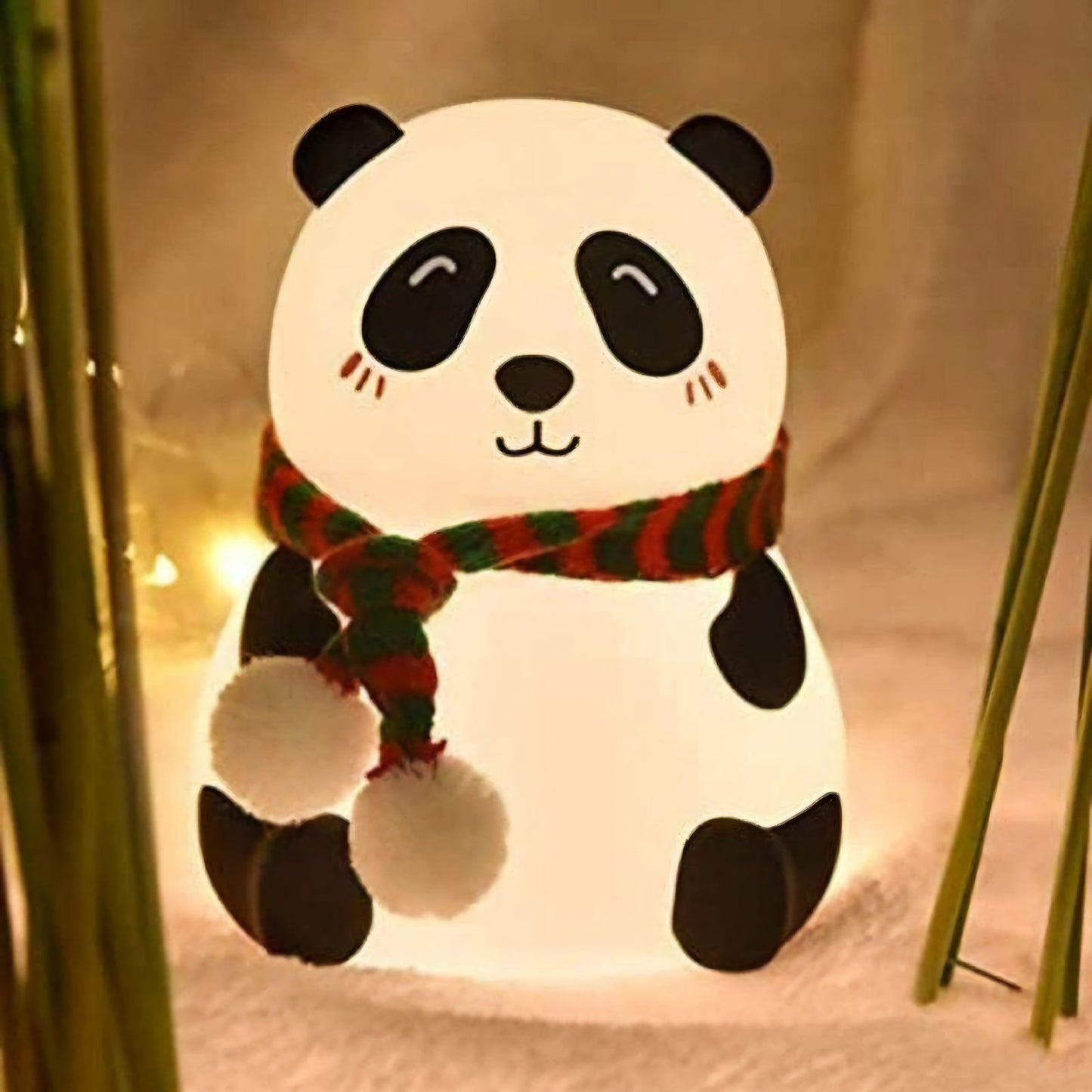 Glowing Panda Silicone Night Lamp